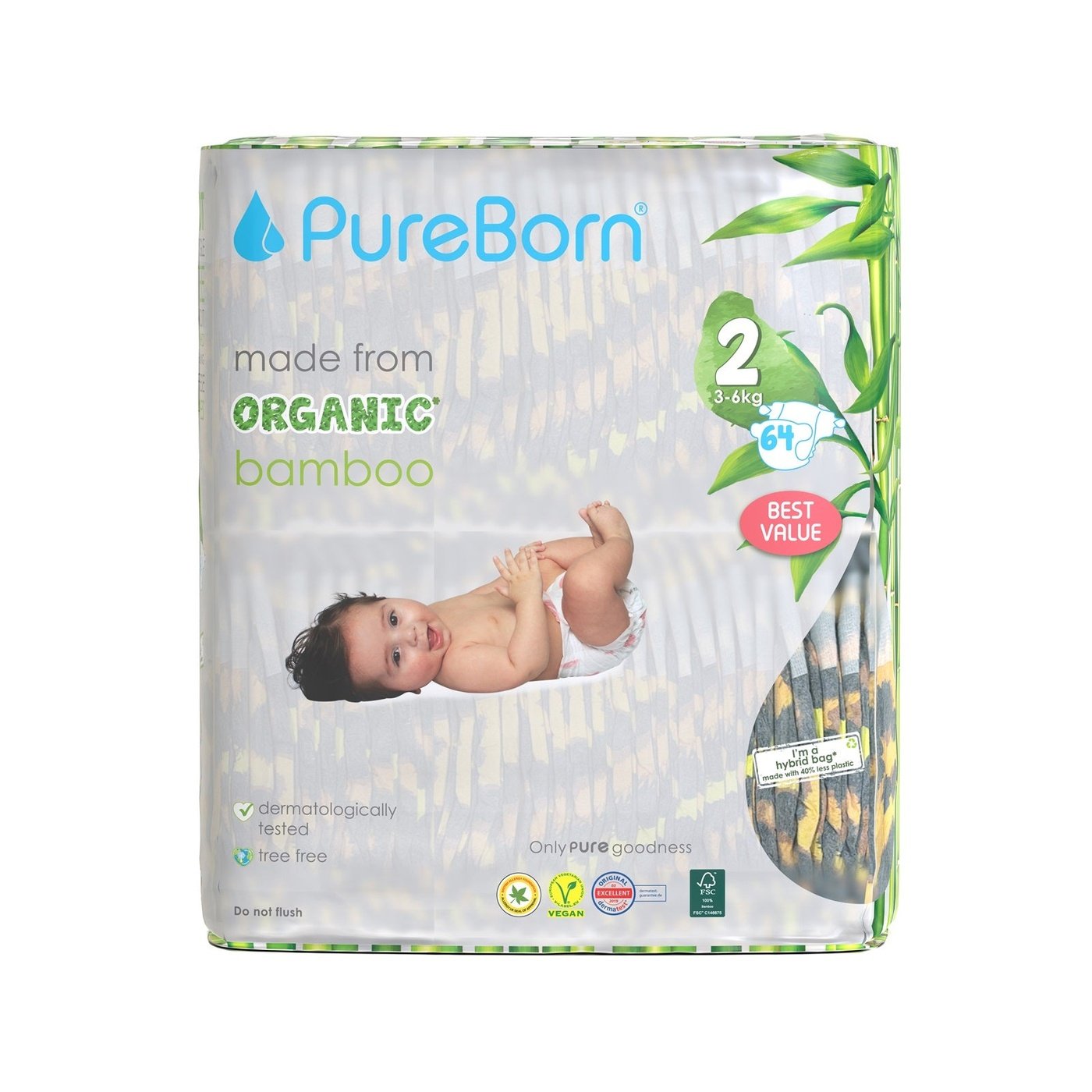 Organic Bamboo Nappies – PureBorn